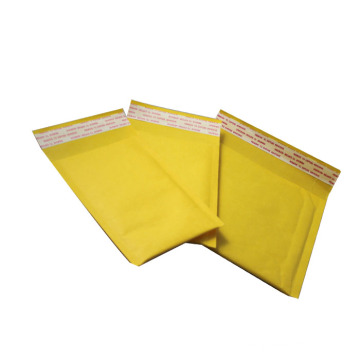 Упаковка доставка курьерская сумка безопасности 5 &quot;* 9&quot; желтый крафт пузырь проложенный почтовик